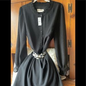 Loft BlackPrint  Sz 16 new with tags with belt